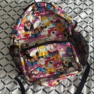Squishmallows Colorful Pet-Themed Backpack